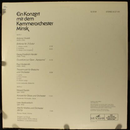 Melodia Eterna 8 27 411 - Ein Konzert mit dem Kammerorchester Mi - Image 2