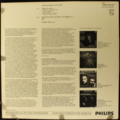 Philips 9500 066 - Piano Sonata, Op. 2 / Variations On A Theme B - Image 2