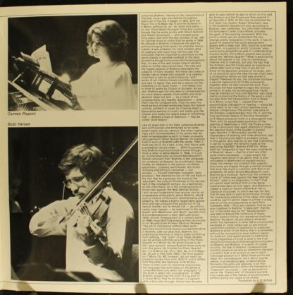 Bellaphon 68 01 003 - Klavierquartett C-Moll Op. 60 - Image 4