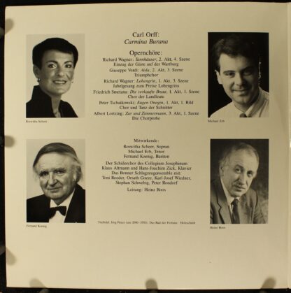 Concord Communications CON 70686 - Carmina Burana / Opernchöre - Image 3