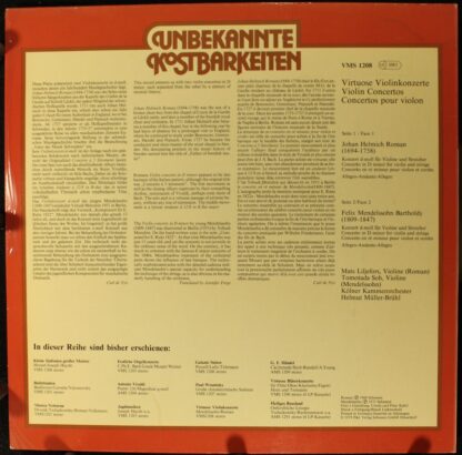 Schwann Musica Mundi VMS 1208 - Virtuose Violinkonzerte - Image 2