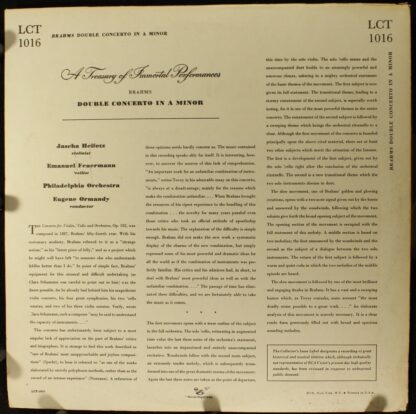 RCA Victor Red Seal LCT-1016 - Concerto in A Minor for Violin, C - Image 2