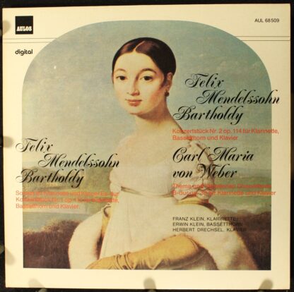 AULOS AUL 68509 - Sonata Für Klarinetet Und Klavier Es-Dur / Kon