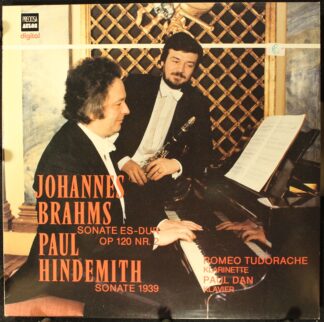 Preciosa AULOS PRE 68505 AUL - Klarinettensonaten Brahms, Hindem