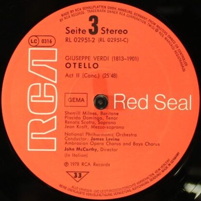 RCA Red Seal RL02951(3) - Otello - Image 9