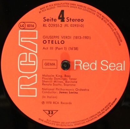 RCA Red Seal RL02951(3) - Otello - Image 10