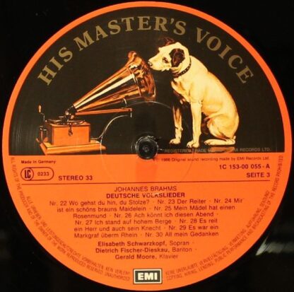 His Master's Voice 1c 153-00 054/55 - Deutsche Volkslieder - Image 6
