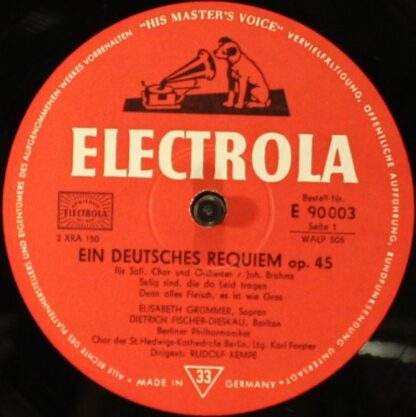 Electrola WALP 505/WALPS 506 - Ein Deutsches Requiem - Image 7