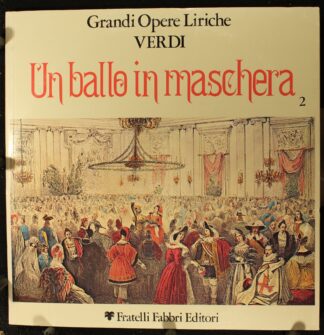 Fratelli Fabbri Editori FFE 268235 - Un Ballo In Maschera 2