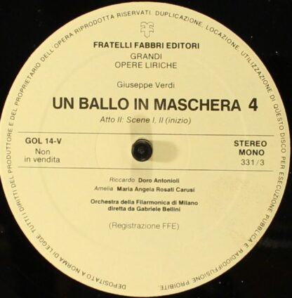 Fratelli Fabbri Editori FFE 268235 - Un Ballo In Maschera 2 - Image 6