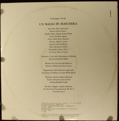 Fratelli Fabbri Editori FFE 268243 - Un Ballo In Maschera 3 - Image 2