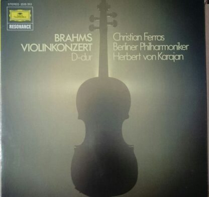 Deutsche Grammophon 2535 353 - Violinkonzert D-Dur