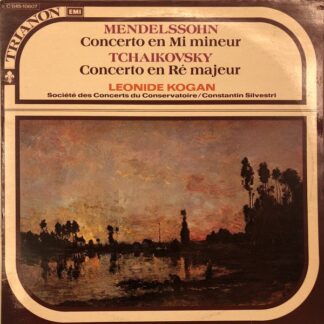 Trianon C 045-10607 - Concerto En Mi Mineur / Concerto En Ré Maj
