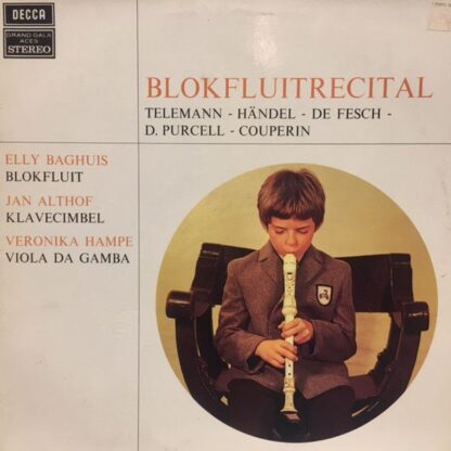 DECCA NUX 390 501 - Blokfluitrecital