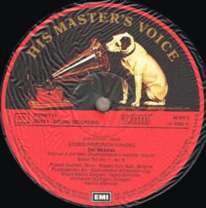 EMI 40 634 8 - Georg Friedrich Händel - Der Messias - Image 3