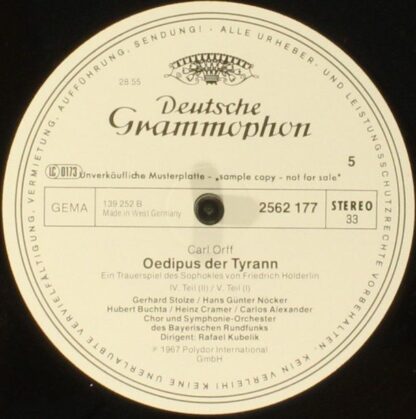 Deutsche Grammophon 2740 227 - Oedipus Der Tyrann - Image 5