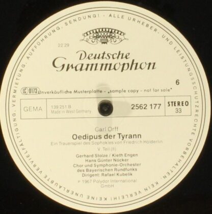 Deutsche Grammophon 2740 227 - Oedipus Der Tyrann - Image 7