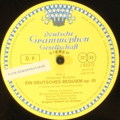 Deutscher Schallplattenclub J 822/1 - Ein Deutsches Requiem - Image 5