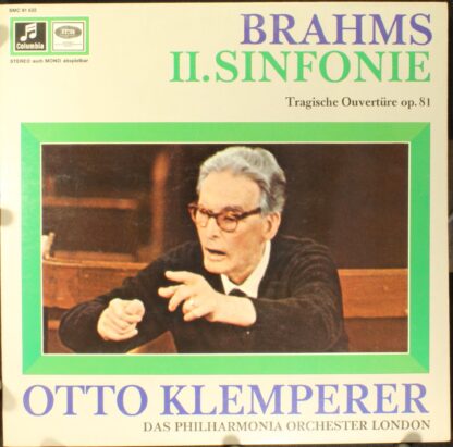 EMI SMC 91 632 - II. Sinfonie / Tragische Ouvertüre Op. 81