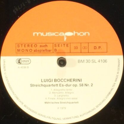 Musicaphon BM 30 SL 4106 - Streichquartette - Image 4