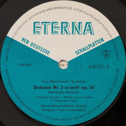 Eterna 8 20 355 - Sinfonie Nr. 3 A-Moll Op. 56 - Image 3