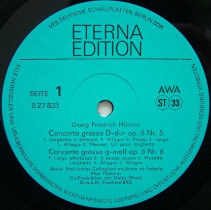 Eterna 8 27 833 - Concerti Grossi Op. 6 Nr. 5-8 - Image 3