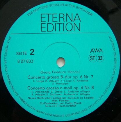 Eterna 8 27 833 - Concerti Grossi Op. 6 Nr. 5-8 - Image 4
