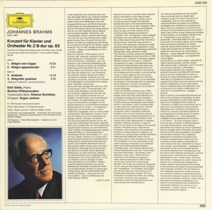Deutsche Grammophon 2530 259 - Klavierkonzert Nr. 2 B-dur, Opus - Image 2