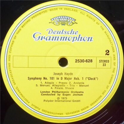 Deutsche Grammophon 2530 628 - Symphonies No.94 "The Surprise" N - Image 4