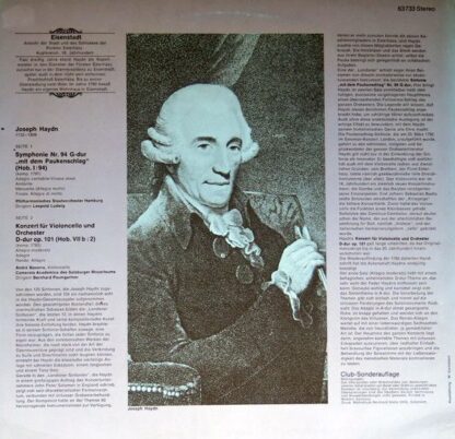 Eurodisc 63 733 - Paukenschlag-Symphonie - Image 2