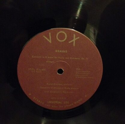VOX (6) STPL 514.400 - Violin Concerto in D Major, Op. 77 - Image 3