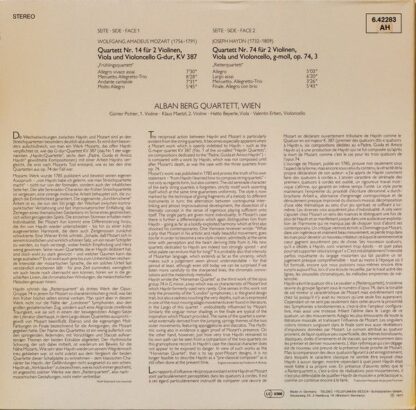 Telefunken 6.42283 AH - »Frühlingsquartett« / »Reiterquartett« - Image 4