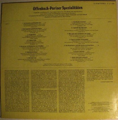 Eterna 8 27 626 - Offenbach – Pariser Spezialitäten - Image 2