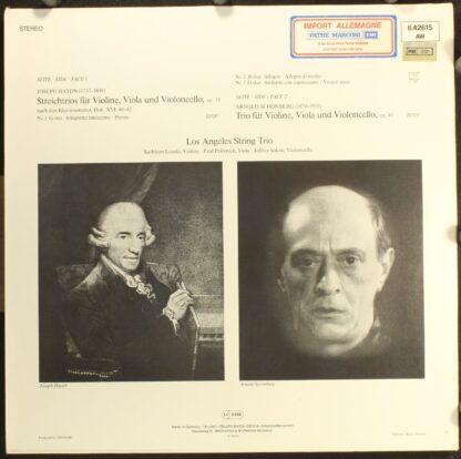 Telefunken 6.42615 - Streichtrios - Image 2