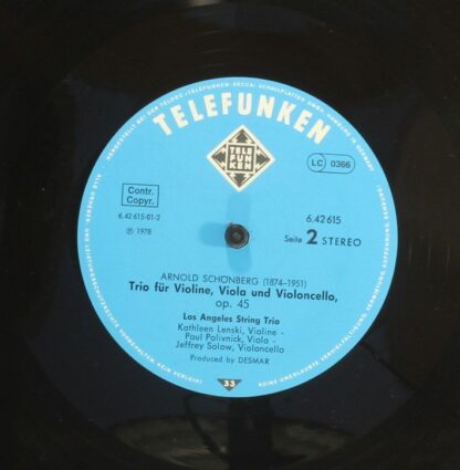 Telefunken 6.42615 - Streichtrios - Image 4