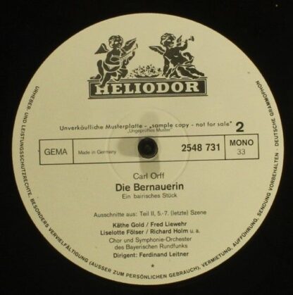 HELIODOR 2548 731 - Die Bernauerin (Ein Bairisches Stück) - Quer - Image 2