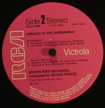RCA Victrola VICS1466 - Orpheus In The Underworld And Other Offe - Image 4