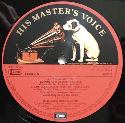 His Master's Voice 1C 137-10 733/37 - Sämtliche Streichquartette - Image 5