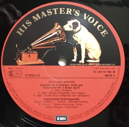 His Master's Voice 1C 137-10 733/37 - Sämtliche Streichquartette - Image 6