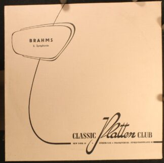 American Recording Society MP 126 - Brahms: Symphonie Nr. 3 In F