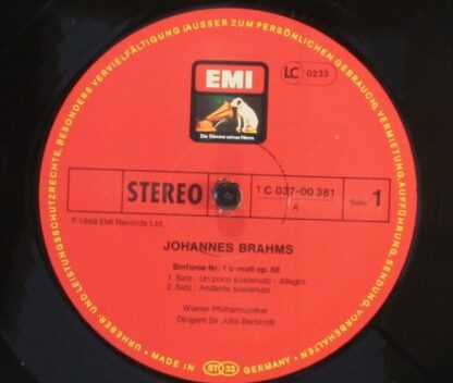 His Master's Voice 1C 037-00 381 - Sinfonie Nr. 1 C-Moll Op. 68 - Image 3