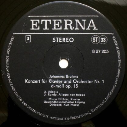 Eterna 8 27 205 - Klavierkonzert Nr.1 D-moll Op.15 - Image 4