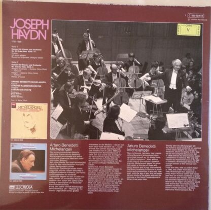 EMI 1 C 065-02 614 - Haydn - Klavierkonzerte In D Und G - Image 4