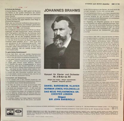 Die Stimme Seines Herrn SME 91754 - Klavierkonzert Nr.2 B-Dur Op - Image 2