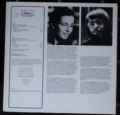 Simax Classics PS 1015 - Sonata For Violin And Piano No. 3, C-mi - Image 4