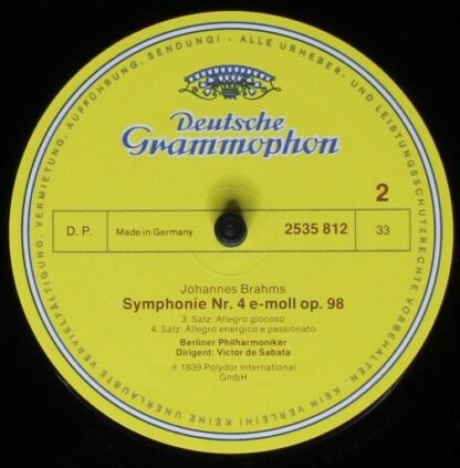 Deutsche Grammophon 2535812 - Symphonie Nr.4 - Image 5