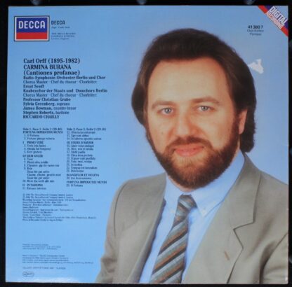 DECCA 413807 - Carmina Burana - Image 2