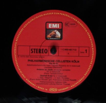 EMI 1C 063-45 713 - Originalkompositionen von Offenbach, Tschaik - Image 3