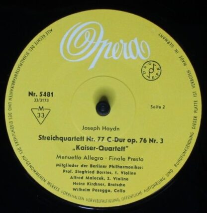 DSG 5481 - Streichquartett Nr.77 C-Dur Op. 76 Nr. 3 - Image 4