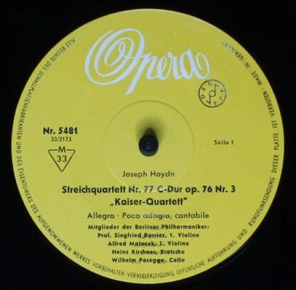 DSG 5481 - Streichquartett Nr.77 C-Dur Op. 76 Nr. 3 - Image 3
